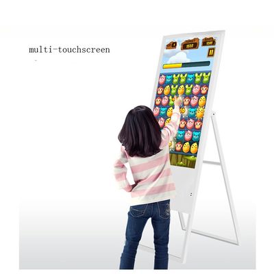 55 Inch TFT LCD LED Self Order Terminal Menu Board Advertising Kiosk