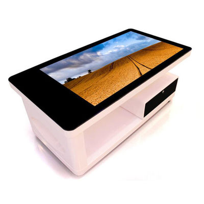 Stand 43'' LED LCD Interactive Touch Table With Embedded Mini PC Win10 Android OS