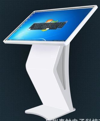 65 Inch Interactive Computer Kiosk LCDtouch Screen Kiosk 500nits