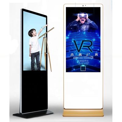 43" inch floor stand TFT LED LCD capacitive multi touch kiosk self-service terminal PC with embedded Android or Win10/11 PC
