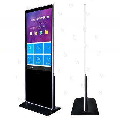 43" inch floor stand TFT LED LCD capacitive multi touch kiosk self-service terminal PC with embedded Android or Win10/11 PC
