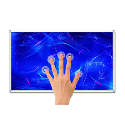 UHD 75" inch LCD LED touchscreen Android Monitor interactive whiteboard touch screen display PC kiosk support HDM1 DP VGA inputs