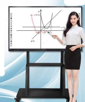 55" inch touch screen All-in-one mini PC kiosk android Win10 touchscreen monitor interactive terminal for advertising signage