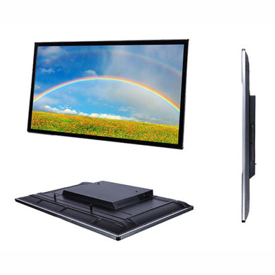 49" 50" inch touch screen all in one computer kiosk android Win10 advertising player touchscreen monitor with mounting bracket
