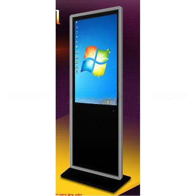 55" 58" inch UHD 4K floor standing LCD touchscreen computer self-service interactive terminal