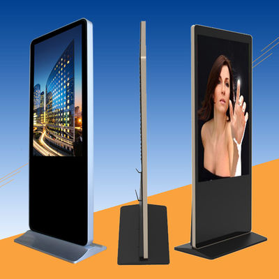 43" inch floor standing touchscreen display with Android Linux Win10/11 OS all-in-one PC