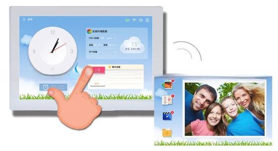 Rooted 13.3" Inch IPS LED LCD Android retail interactive POS tablet with WIFI 4G network function