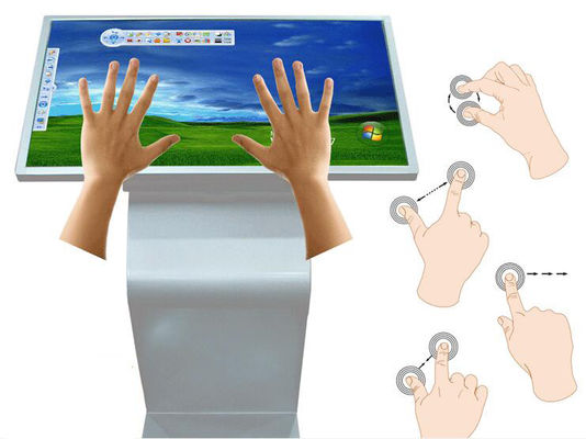 Smart HD 32" Inch LCD self-service interactive kiosk touchscreen with Android and Win10/11 OS PC OEM/ODM
