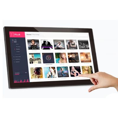 21.5" inch LCD retail ordering interactive Android tablet for restaurant shopping mall
