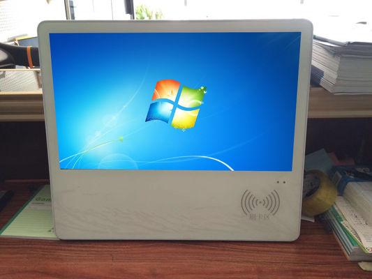 18.5" 19" inch LCD touchscreen interactive mini PC RFID card reader kiosk with Android Linux Ubuntu Win11/XP OS