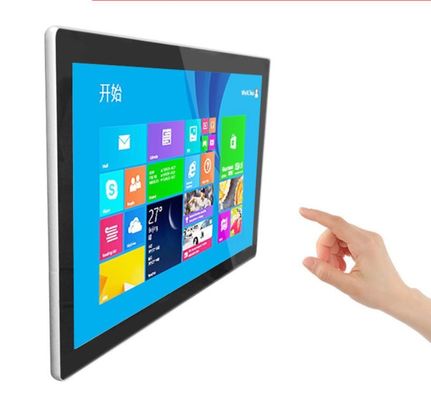 wifi 27" Inch LED Android retail interactive advertising tablet with touchscreen