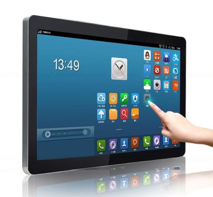 wifi 27" Inch LED Android retail interactive advertising tablet with touchscreen