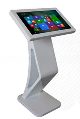 21.5" inch floor stand all-in-one LCD interactive kiosk touchscreen commercial PC for POS