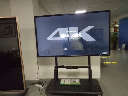 Android & Win10/11 OS 4K UHD 65" inch Wall LCD touchscreen monitor kiosk interactive panel