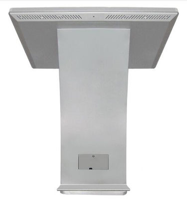 Android or Win10/11 OS 32" inch alone stand all-in-one self-service PC kiosk touchscreen