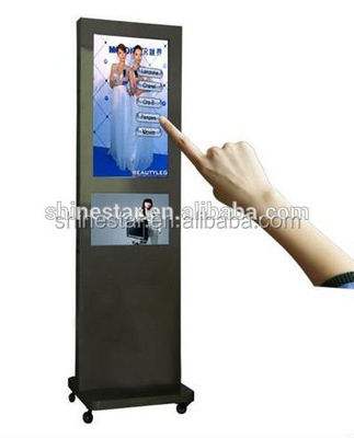 32" Inch LCD floor stand touchscreen self-service PC kiosk photobooth
