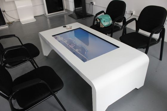 Android or Win11 22" inch TFT LED touchscreen table capacitive multi touch interactive multimedia computer kiosk