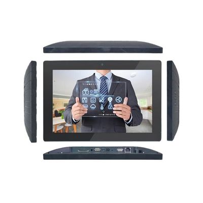 10.1'' Inch capacitive multi touch interactive AD media display wifi Android wireless player