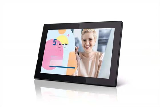 10.1'' Inch capacitive multi touch interactive AD media display wifi Android wireless player