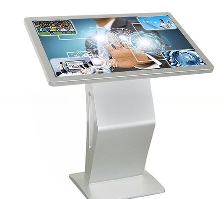 32 Inch mall supermarket display systems touch screen advertising kiosk terminal