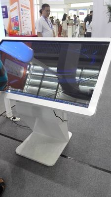 50" 49" inch TFT LED alone stand interactive self-service terminal PC kiosk
