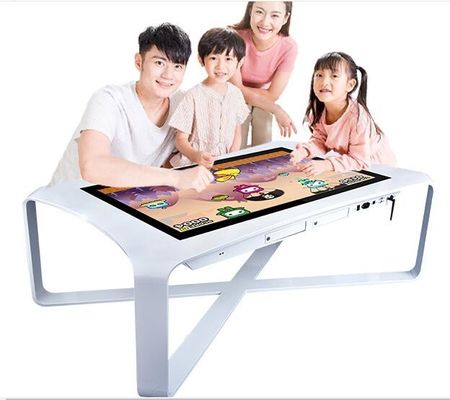 Metal 32" inch android interactive table digital advertising game touchscreen table smart table multi touch OEM/ODM