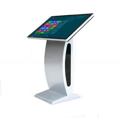 27" inch LED signage information interactive display PC touchscreen kiosk stand i3 i5 i7 cpu