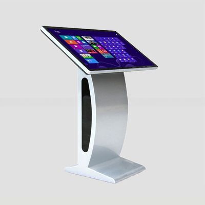 27" inch LED signage information interactive display PC touchscreen kiosk stand i3 i5 i7 cpu