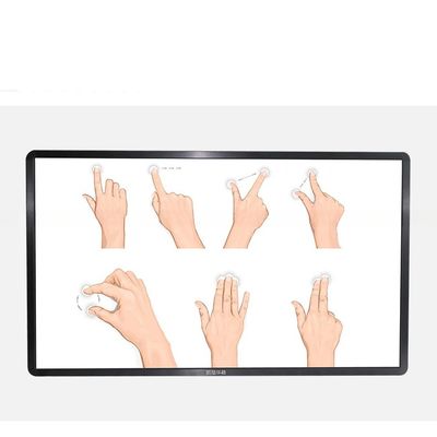 UHD 4K 49 inch 4G WIFI network interactive advertising touch monitor all-in-one PC