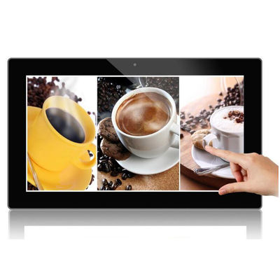 wall mounted 24 inch wifi android interactive AD totem touch screen kiosk