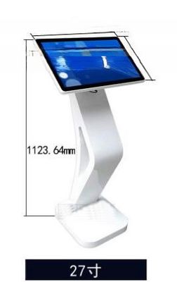 27" inch LCD WIFI interactive self-service terminal android PC touch media information kiosk