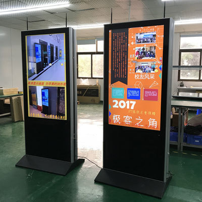 450cd/M2 Digital Kiosk Floor Standing LCD Advertising Display 3840*2160