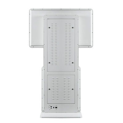 Free standing 43" inch Android WIFI network LCD LED signage AD player display with rotating screen function