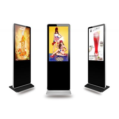 49" 50" inch Ground stand LCD LED WIFI Signage with Android OS