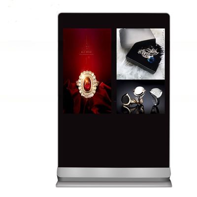 Full HD 1080P / UHD 4K Floor Standing Digital Signage Display AD Information Kiosk
