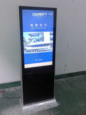 43" Inch Alone Standing UHD TFT LED digital display Android monitor signage advertising totem TV
