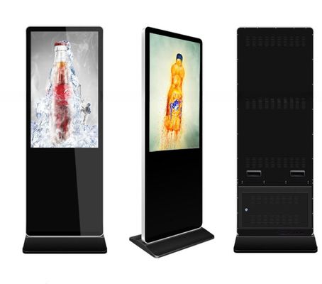 55" Inch alone Standing totem LCD Advertising Display Monitor with single board PC version