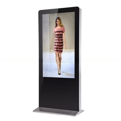 55" Inch alone Standing totem LCD Advertising Display Monitor with single board PC version