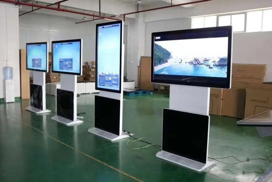 55" Inch Software Wifi Interactive Standing Lcd Advertising Kiosk video display