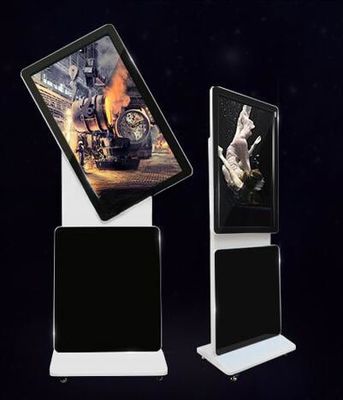 42 Inch Rotating Digital Signage LCD Floor totem Kiosk screen