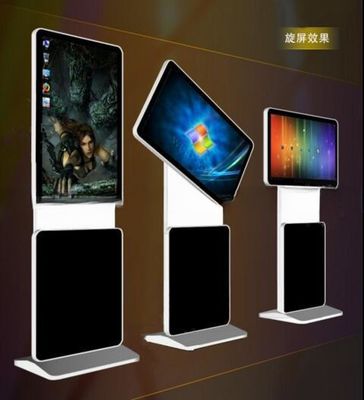 32" inch LED floor stand rotating totem monitor digital signage display with Android OS