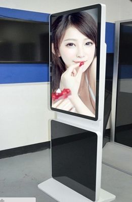 32" inch floor stand rotating LED monitor digital wifi AD totem signage player display