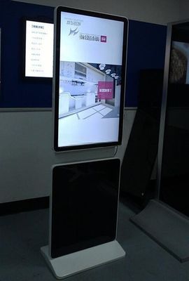 32" inch floor stand rotating LED monitor digital wifi AD totem signage player display