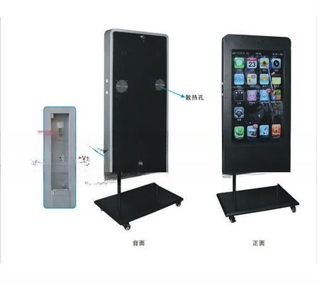 32" photo booth for sale touch screen self-service photo kiosk
