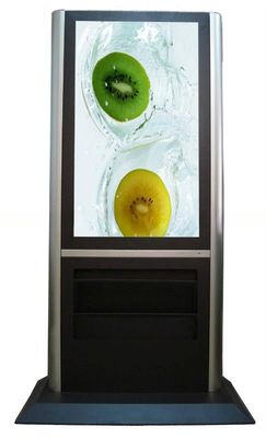 42 inch floor standing vertical LCD multimedia video TV totem signge AD display with WIFI network function