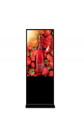 55 inch Floor standing LCD multimedia POP display video player with remote wifi network function