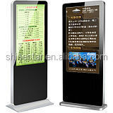 Lobby floor standing 46inch LCD loop AD video totem display player