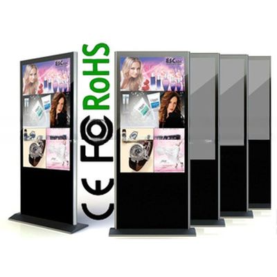 42inch alone standing digital LCD wifi TV for video advertising totem