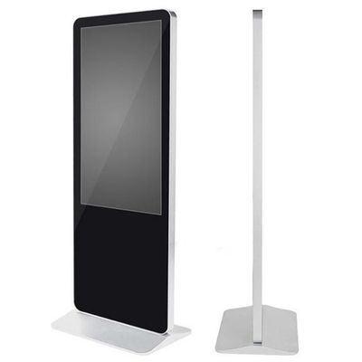 43 inch floor standing vertical LCD touch screen billboard for AD signage kiosk
