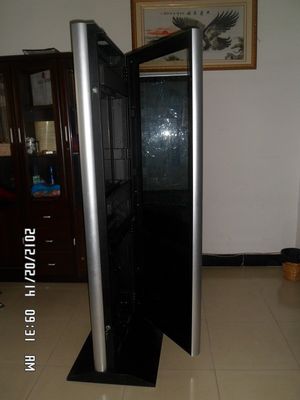 55inch floor standing vertical double side LCD monitor advertising android media player